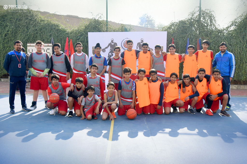 Presidium Gurgaon-57, OUR PRESIDIANS WIN THE INTER-PRESIDIUM BASKETBALL CHAMPIONSHIP